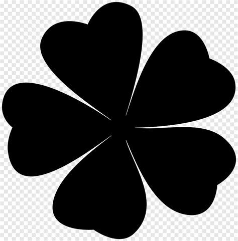 White Four Leaf Clover Png / To get more templates about posters,flyers ...