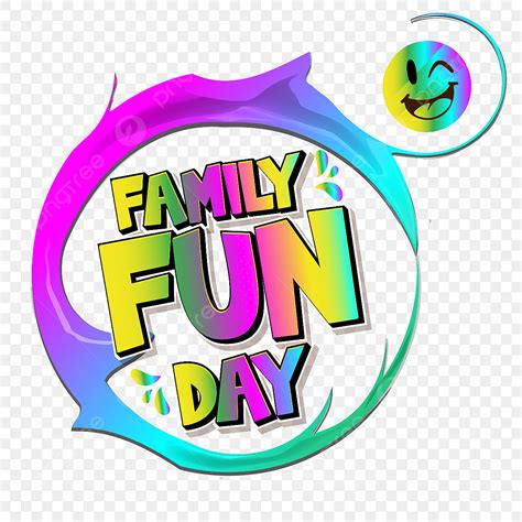 Family Summer Fun Clipart