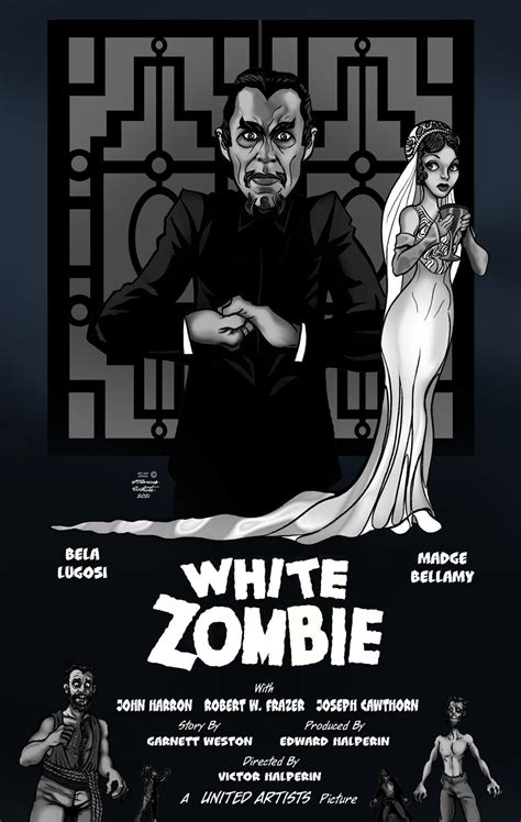 White Zombie Movie Poster Style Art by MarcusTheArtist on DeviantArt