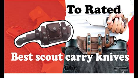 6 Best scout carry knives - YouTube