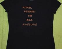 Pitch Perfect Aca-Awesome Black T-shirt, Inspired By The Movie Pitch ...