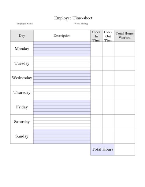 006 Template Ideas Weekly Time Card Timesheet Wondrous Free Excel - Free Printable Time Cards ...