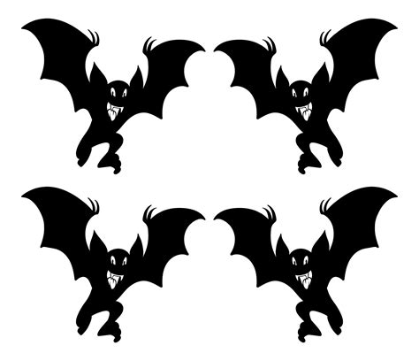 Halloween Vampire Cutouts - 15 Free PDF Printables | Printablee