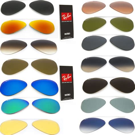 Genuine Replacement lenses Ray Ban aviator 3025 Classic or Polarized ...