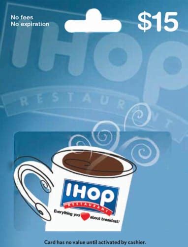 IHOP $15 Gift Card, 1 ct - Foods Co.