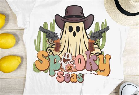 Halloween Cowboy Png, Spooky Season Graphic by DeeNaenon · Creative Fabrica