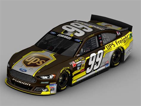 Carl Edwards UPS fictional 2014 Fusion for NR2003 | Racing car design ...