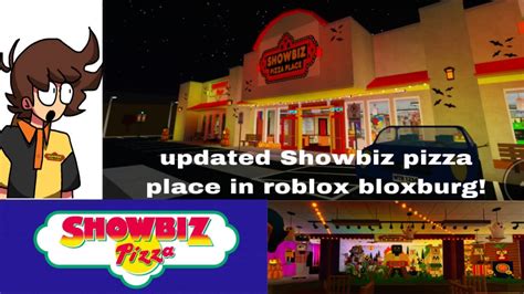 Updated Showbiz Pizza Place On Roblox Bloxburg!! - YouTube