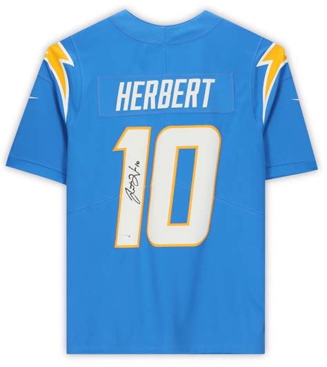 Justin Herbert Signed Chargers Jersey (Fanatics) | Pristine Auction