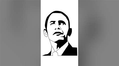 How to Draw || Barrack Obama ~ Art For Kids Hub - YouTube