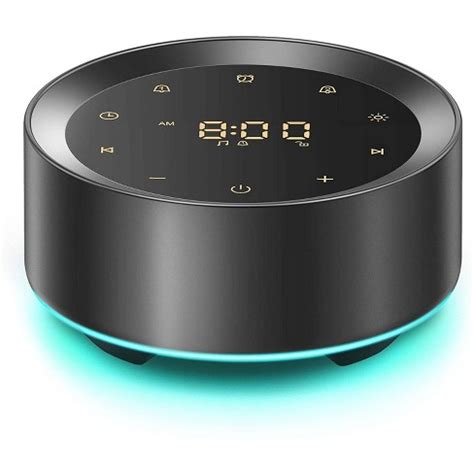 Letsfit Noise Machine With Alarm Clock Full Touch Control, Sleep Sound ...