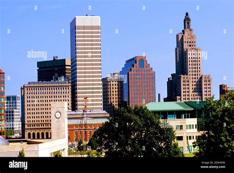 Providence, Rhode Island skyline Stock Photo - Alamy