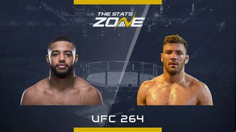 MMA Preview – Trevin Giles vs Dricus du Plessis at UFC 264 - The Stats Zone