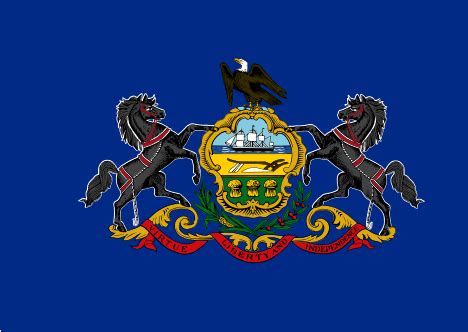 Pennsylvania State Colors | Blue and Gold