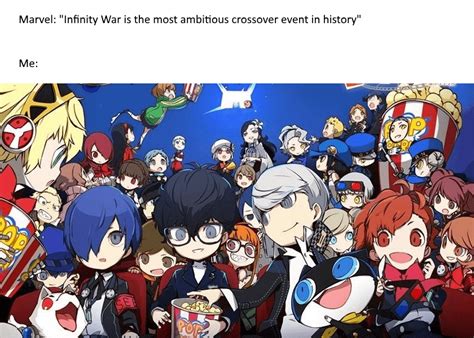 PQ2 is the greatest crossover event in history : r/Persona5