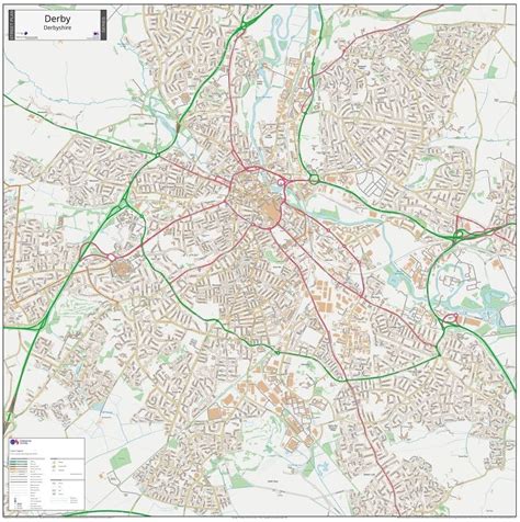 Derby Street Map