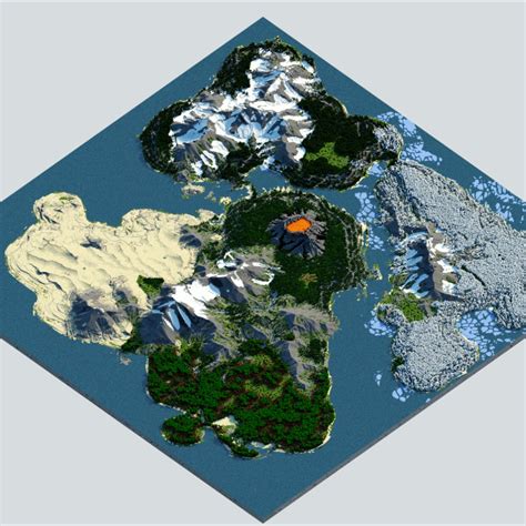 World Painter, Desert Biome, Map Minecraft, Sea Floor, Minecraft Survival, Save File, Spruce ...