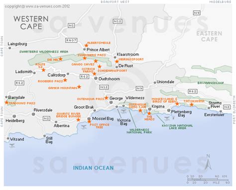 Garden Route Map