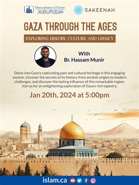 Gaza Through the Ages - Exploring History, Culture and Legacy (Jan 20 ...