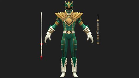 Green Ranger V2 - Power Ranger Mighty Morphin[DL] by PrasBlacker on DeviantArt