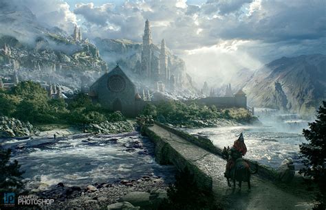 Tony Andreas Rudolph - Epic Fantasy Landscape Concept