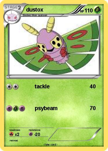 Pokémon dustox 28 28 - tackle - My Pokemon Card