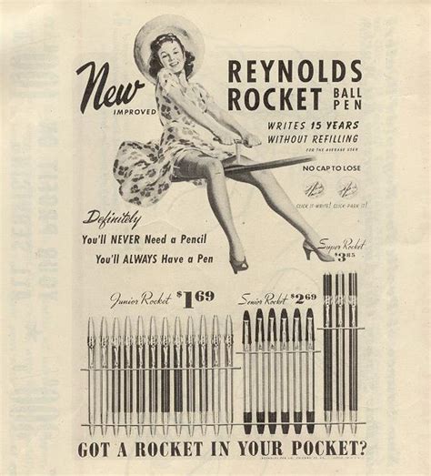 Reynolds Pen Advert - Pen History - The Fountain Pen Network