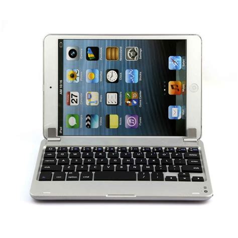 For IPad Mini Wireless Aluminum Keyboard, Bluetooth V3.0 Kyboard With ...