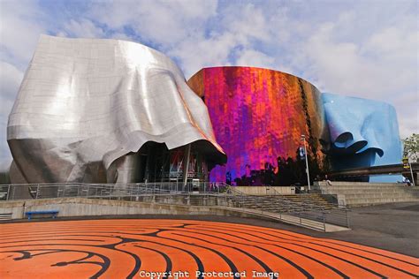 Frank Gehry Famous Building Drawing | ... Music Project, designed by Frank Gehry, Seattle ...