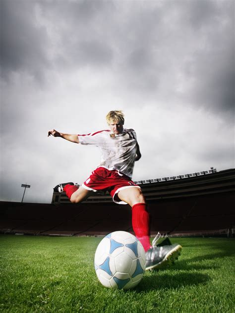 Soccer Player Kicking Ball | Sports Psychology Today - Sports Psychology