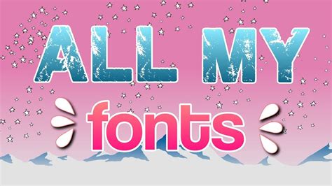 Fonts for adopt me