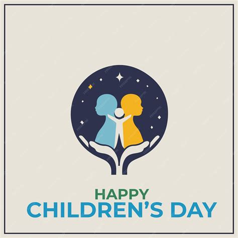 Premium Vector | Universal Children's Day Logo a logo for universal children's day event or branding