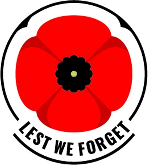 lepni.me 11 th of November - Remembrance Sunday Poppy day sticker, Lest ...