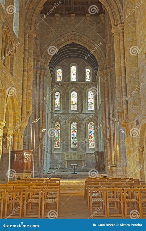 Brinkburn Priory - the Interior of the Church Stock Photo - Image of northumberland, buildng ...