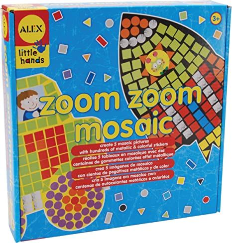 Amazon.com: ALEX Toys Little Hands Zoom Zoom Mosaic : Toys & Games