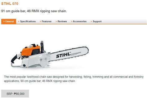 YES, Stihl is still making the 070 chainsaw. This is how we know.