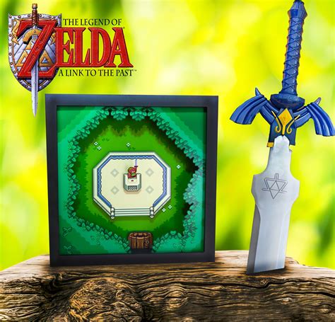 The Legend of Zelda A Link to the Past master Sword 3D - Etsy UK