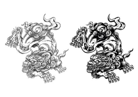 Komainu Vector Illustration | Behance