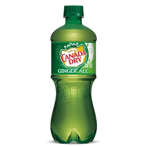 Canada Dry Ginger Ale Soda, 20 fl oz bottle - Walmart.com