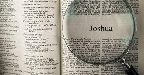 Why You Should Study the Book of Joshua - Bible Study