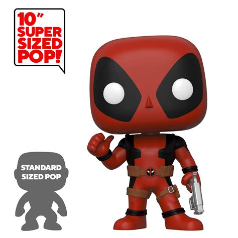 🔥 Funko Pop! Deadpool (Red) (10 inch) - Deadpool