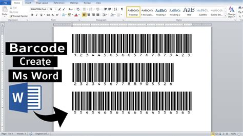 Microsoft Word Zebra Barcode Template - Free Word Template