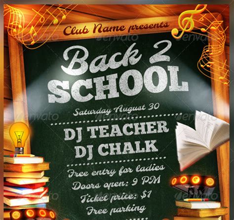 FREE 27+ Back to School Flyer Templates EPS | PSD | MS Word | AI ...