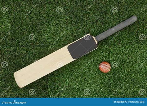 Cricket Equipment stock image. Image of sports, green - 85249077