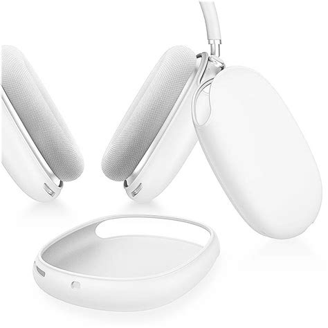 SaharaCase Liquid Silicone Cover Case for Apple AirPods Max White ...