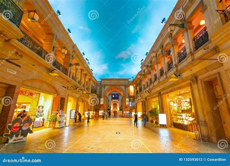 Venus Fort Shopping Mall in Odaiba, Tokyo, Japan Editorial Photography ...