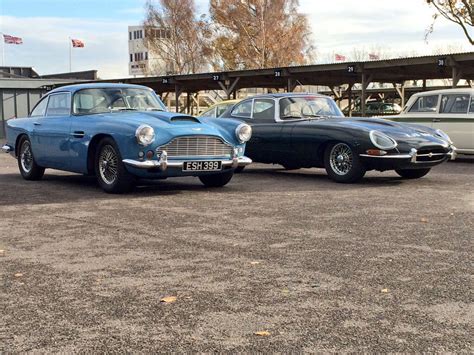 Aston Martin VS Jaguar. DB4 and E-Type. | Aston martin db4, Aston ...