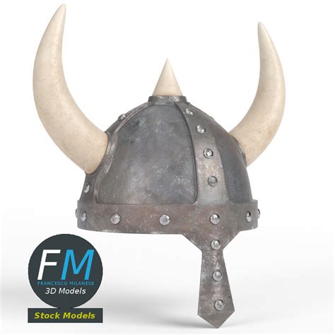 Medieval Knight Helmet Horns