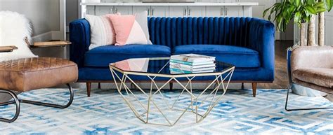 Glass Coffee Table Blue Velvet Sofa - Coffee Table Design Ideas