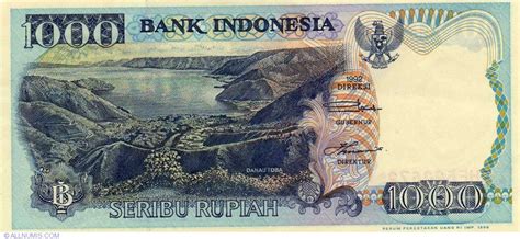 1000 Rupiah 1992/1999, 1992-2000 Issue - 1000 Rupiah - Indonesia ...